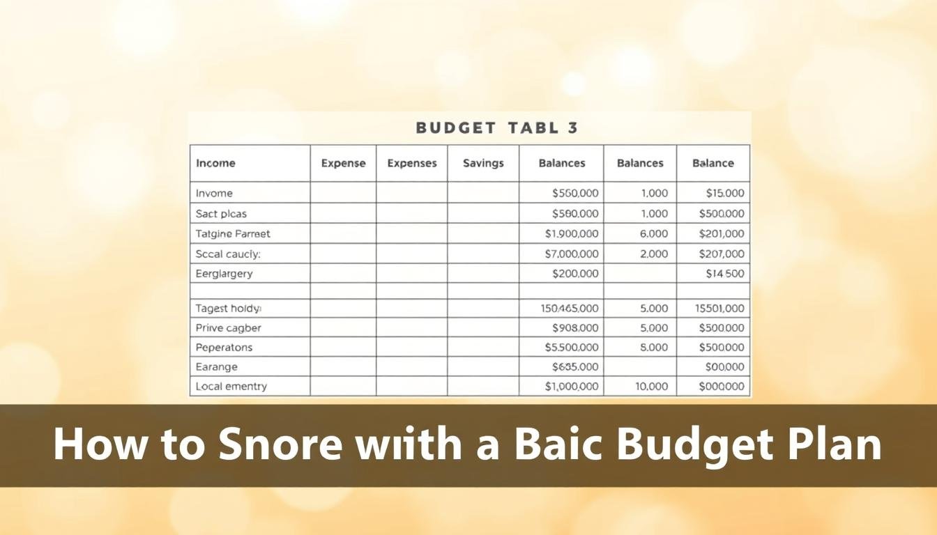 How to Save More with a Basic Budget Plan”